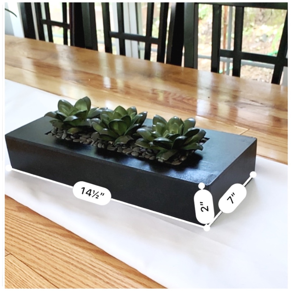 Brand new Chic wooden box plant - Picture 4 of 4
